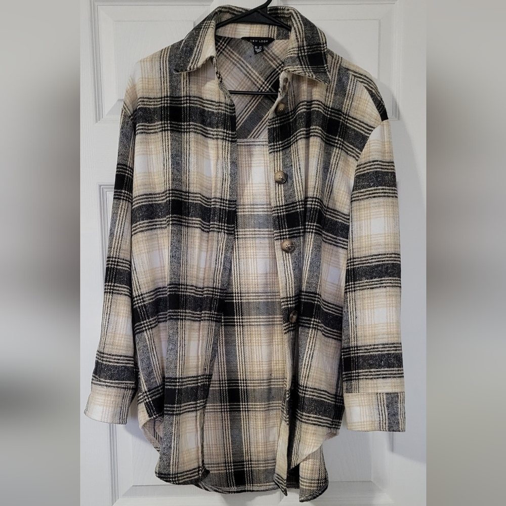 Plaid shacket